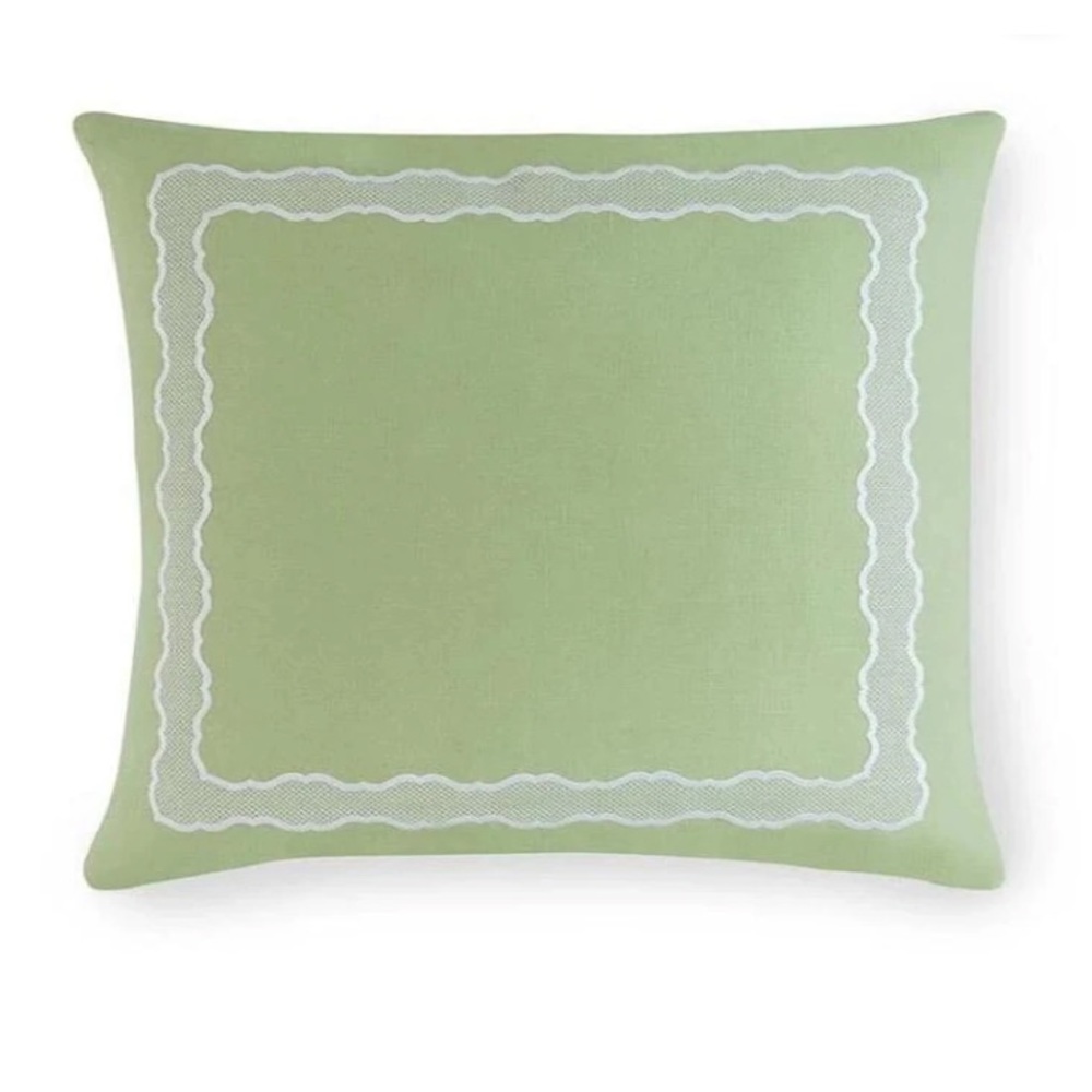 New SFERRA Samona Willow Decorative Pillow 22x22